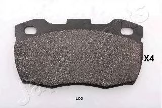 JAPANPARTS PA-L02AF Тормозные колодки для LAND ROVER DEFENDER (Ленд ровер/лэнд ровер Дэфэндэр) JAPANPARTS PA-L02AF Тормозные колодки для LAND ROVER DEFENDER (Ленд ровер/лэнд ровер Дэфэндэр)