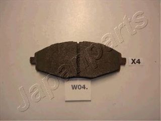 JAPANPARTS PA-W04AF Тормозные колодки для DAEWOO MATIZ (Дэу Матиз) JAPANPARTS PA-W04AF Тормозные колодки для DAEWOO MATIZ (Дэу Матиз)