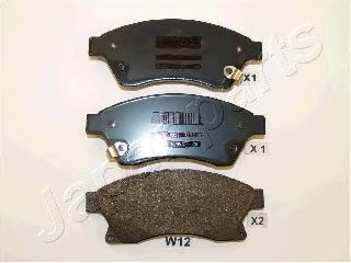 JAPANPARTS PA-W12AF Тормозные колодки для OPEL ASTRA J (Опель Астра джи) JAPANPARTS PA-W12AF Тормозные колодки для OPEL ASTRA J (Опель Астра джи)