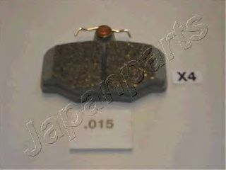 JAPANPARTS PP-015AF Тормозные колодки для NISSAN PRIMERA (Ниссан Примера) JAPANPARTS PP-015AF Тормозные колодки для NISSAN PRIMERA (Ниссан Примера)