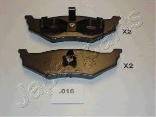 JAPANPARTS PP-016AF Тормозные колодки для CHRYSLER NEON II (Крайслер Нэон 2) JAPANPARTS PP-016AF Тормозные колодки для CHRYSLER NEON II (Крайслер Нэон 2)