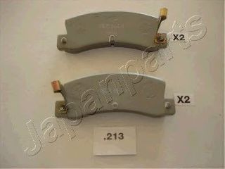 JAPANPARTS PP-213AF Тормозные колодки для TOYOTA COROLLA FX (Тойота/тоета Cоролла инфинити фх) JAPANPARTS PP-213AF Тормозные колодки для TOYOTA COROLLA FX (Тойота/тоета Cоролла инфинити фх)