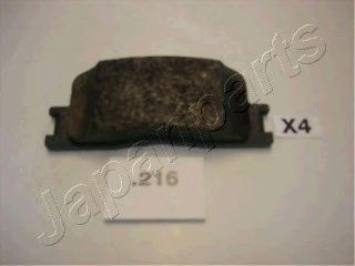 JAPANPARTS PP-216AF Тормозные колодки для CHERY FORA (Чери Фора) JAPANPARTS PP-216AF Тормозные колодки для CHERY FORA (Чери Фора)
