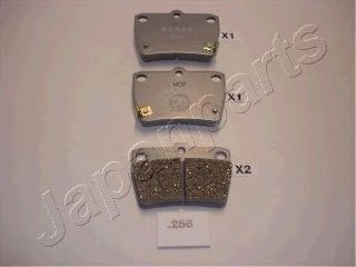 JAPANPARTS PP-256AF Тормозные колодки для CHERY J11 (Чери Ж11) JAPANPARTS PP-256AF Тормозные колодки для CHERY J11 (Чери Ж11)