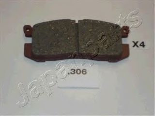 JAPANPARTS PP-306AF Тормозные колодки для MAZDA 626 III (Мазда 626 3) JAPANPARTS PP-306AF Тормозные колодки для MAZDA 626 III (Мазда 626 3)