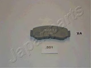 JAPANPARTS PP-501AF Тормозные колодки для MITSUBISHI LANCER (Митсубиши/митсубиси Ланcэр) JAPANPARTS PP-501AF Тормозные колодки для MITSUBISHI LANCER (Митсубиши/митсубиси Ланcэр)