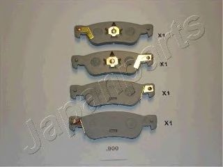 JAPANPARTS PP-900AF Тормозные колодки для ISUZU TROOPER (Исузу Троопэр) JAPANPARTS PP-900AF Тормозные колодки для ISUZU TROOPER (Исузу Троопэр)
