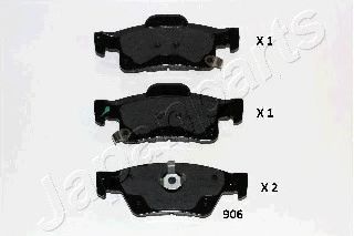 JAPANPARTS PP-906AF Тормозные колодки для JEEP GRAND CHEROKEE IV (Джип Гранд чироки 4) JAPANPARTS PP-906AF Тормозные колодки для JEEP GRAND CHEROKEE IV (Джип Гранд чироки 4)