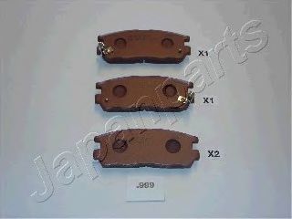 JAPANPARTS PP-999AF Тормозные колодки для GREAT WALL HAVAL 5 (Грейтвол Хаvал 5) JAPANPARTS PP-999AF Тормозные колодки для GREAT WALL HAVAL 5 (Грейтвол Хаvал 5)