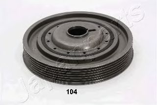 JAPANPARTS PU-104 Ременный шкив, коленчатый вал для NISSAN TIIDA (Ниссан Т2да) JAPANPARTS PU-104 Ременный шкив, коленчатый вал для NISSAN TIIDA (Ниссан Т2да)