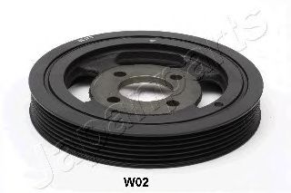 JAPANPARTS PU-W02 Ременный шкив, коленчатый вал для CHEVROLET CAPTIVA (Шевроле Каптива) JAPANPARTS PU-W02 Ременный шкив, коленчатый вал для CHEVROLET CAPTIVA (Шевроле Каптива)