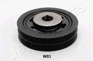 JAPANPARTS PU-W03 Ременный шкив, коленчатый вал для CHEVROLET SPARK (Шевроле Спарк) JAPANPARTS PU-W03 Ременный шкив, коленчатый вал для CHEVROLET SPARK (Шевроле Спарк)