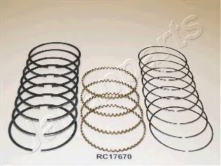 JAPANPARTS RC17670 Поршневое кольцо 