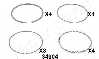 JAPANPARTS RC34004 Поршневое кольцо для HONDA CRX II (Хонда Cрх 2) JAPANPARTS RC34004 Поршневое кольцо для HONDA CRX II (Хонда Cрх 2)