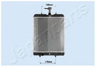JAPANPARTS RDA033068 Радиатор, охлаждение двигателя для TOYOTA AYGO (Тойота/тоета Аъго) JAPANPARTS RDA033068 Радиатор, охлаждение двигателя для TOYOTA AYGO (Тойота/тоета Аъго)