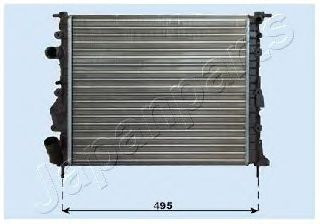 JAPANPARTS RDA093020 Радиатор, охлаждение двигателя для NISSAN KUBISTAR (Ниссан Кубистар) JAPANPARTS RDA093020 Радиатор, охлаждение двигателя для NISSAN KUBISTAR (Ниссан Кубистар)
