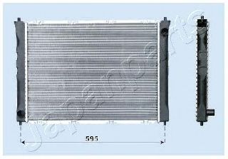 JAPANPARTS RDA192004 Радиатор, охлаждение двигателя для ROVER 400 (Ровер 400) JAPANPARTS RDA192004 Радиатор, охлаждение двигателя для ROVER 400 (Ровер 400)