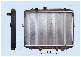 JAPANPARTS RDA283107 Радиатор, охлаждение двигателя для HYUNDAI (Хендай) JAPANPARTS RDA283107 Радиатор, охлаждение двигателя для HYUNDAI (Хендай)