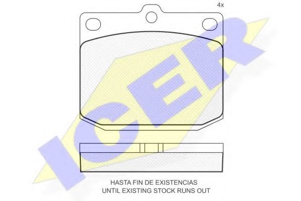 ICER 180216 Тормозные колодки для NISSAN LAUREL (Ниссан Лаурэл) ICER 180216 Тормозные колодки для NISSAN LAUREL (Ниссан Лаурэл)