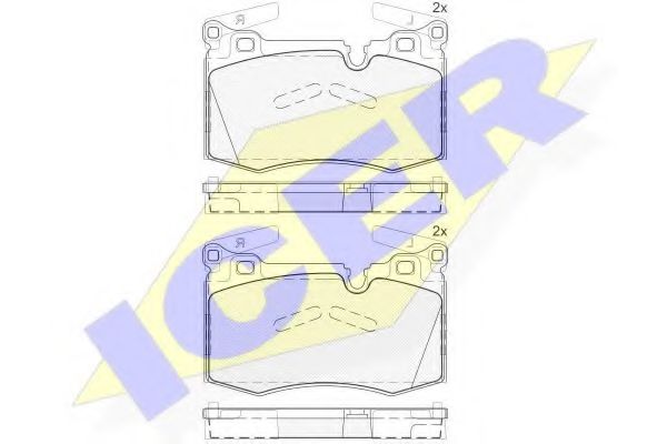ICER 181979 Тормозные колодки для MINI MINI CLUBVAN (Мини Мини cлубvан) ICER 181979 Тормозные колодки для MINI MINI CLUBVAN (Мини Мини cлубvан)