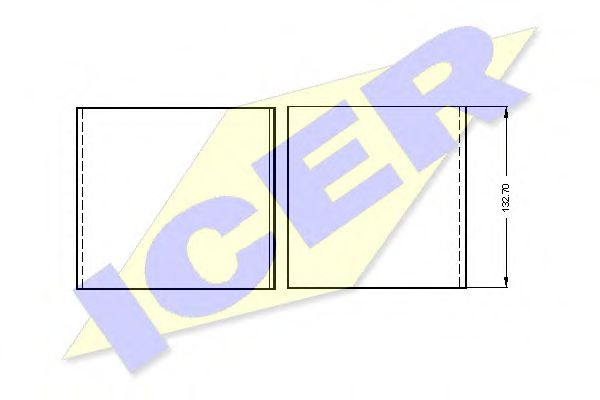 ICER 21 7949 00 Комплект тормозных башмаков, барабанные тормоза для MERCEDES-BENZ ATEGO (Мэрcэдэс-бэнз Атэго) ICER 21 7949 00 Комплект тормозных башмаков, барабанные тормоза для MERCEDES-BENZ ATEGO (Мэрcэдэс-бэнз Атэго)