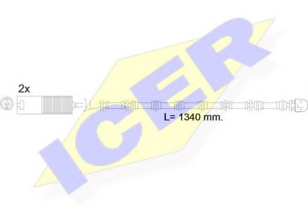 ICER 610391 E C Сигнализатор, износ тормозных колодок для BMW (Бмв) ICER 610391 E C Сигнализатор, износ тормозных колодок для BMW (Бмв)