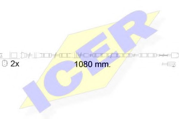 ICER 610558 E C Сигнализатор, износ тормозных колодок для BMW (Бмв) ICER 610558 E C Сигнализатор, износ тормозных колодок для BMW (Бмв)