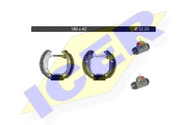 ICER 79KT0056 C Тормозные колодоки для RENAULT EXPRESS (Рено Эxпрэсс) ICER 79KT0056 C Тормозные колодоки для RENAULT EXPRESS (Рено Эxпрэсс)