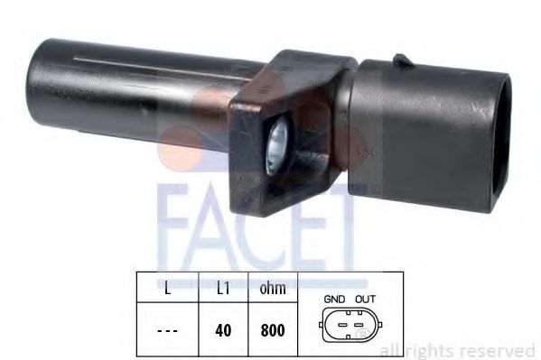 FACET 9.0608 Датчик импульсов; Датчик импульсов, маховик M 104. 941 для MERCEDESBENZ (Мерседес бенц) FACET 9.0608 Датчик импульсов; Датчик импульсов, маховик M 104. 941 для MERCEDESBENZ (Мерседес бенц)