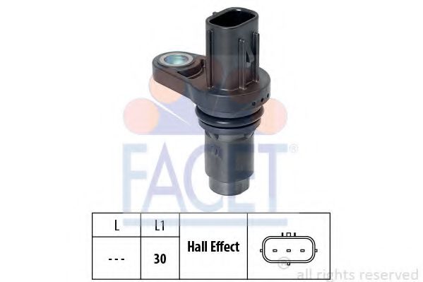 FACET 9.0713 Датчик, положение распределительного вала 4 для TOYOTA COROLLA (Тойота/тоета Cоролла) FACET 9.0713 Датчик, положение распределительного вала 4 для TOYOTA COROLLA (Тойота/тоета Cоролла)
