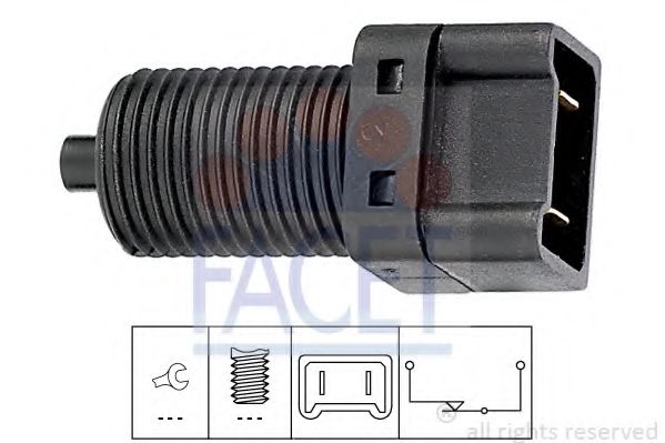 FACET 7.1075 Выключатель фонаря сигнала торможения для RENAULT SAFRANE (Рено Сафранэ) FACET 7.1075 Выключатель фонаря сигнала торможения для RENAULT SAFRANE (Рено Сафранэ)