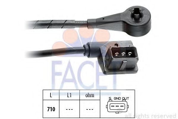 FACET 9.0153 Датчик частоты вращения, управление двигателем M30 B30 (306KA) для BMW 7 (Бмв 7) FACET 9.0153 Датчик частоты вращения, управление двигателем M30 B30 (306KA) для BMW 7 (Бмв 7)