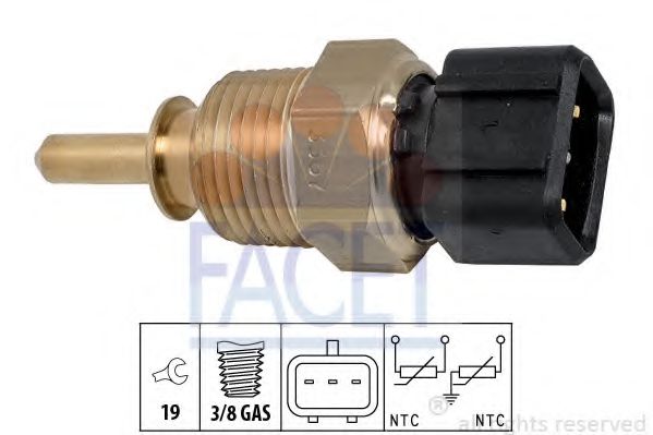 FACET 7.3367 Датчик, температура охлаждающей жидкости; Датчик, температура охлаждающей жидкости; Датчик, температура охлаждающей жидкости G4FA для HYUNDAI H100 (Хендай Х100) FACET 7.3367 Датчик, температура охлаждающей жидкости; Датчик, температура охлаждающей жидкости; Датчик, температура охлаждающей жидкости G4FA для HYUNDAI H100 (Хендай Х100)