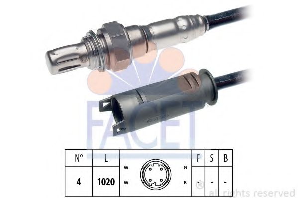 FACET 10.8213 Лямбда-зонд к катализатору для BMW (Бмв) FACET 10.8213 Лямбда-зонд к катализатору для BMW (Бмв)