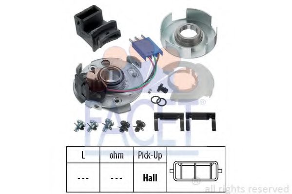 FACET 8.2734 Датчик, импульс зажигания Bosch для VOLKSWAGEN JETTA II (Фольксваген Жэтта 2) FACET 8.2734 Датчик, импульс зажигания Bosch для VOLKSWAGEN JETTA II (Фольксваген Жэтта 2)