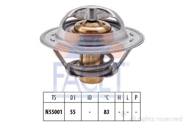 FACET 7.8304S Термостат, охлаждающая жидкость DHY (XUD9TE) для CITROËN XSARA (CитроËн Ксара) FACET 7.8304S Термостат, охлаждающая жидкость DHY (XUD9TE) для CITROËN XSARA (CитроËн Ксара)