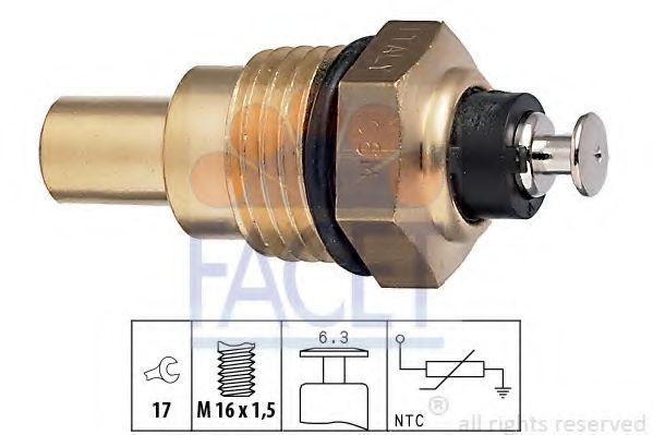 FACET 7.3067 Датчик, температура охлаждающей жидкости; Датчик, температура охлаждающей жидкости; Датчик, температура охлаждающей жидкости 4 JG2TC для ISUZU TROOPER (Исузу Троопэр) FACET 7.3067 Датчик, температура охлаждающей жидкости; Датчик, температура охлаждающей жидкости; Датчик, температура охлаждающей жидкости 4 JG2TC для ISUZU TROOPER (Исузу Троопэр)