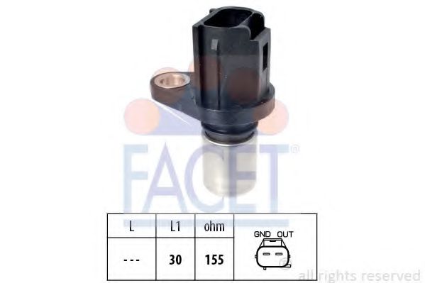 FACET 9.0594 Датчик импульсов; Датчик импульсов, маховик B 6304 T4 для VOLVO XC70 II (Вольво Xc70 2) FACET 9.0594 Датчик импульсов; Датчик импульсов, маховик B 6304 T4 для VOLVO XC70 II (Вольво Xc70 2)