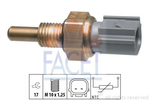 FACET 7.3347 Датчик, температура охлаждающей жидкости; Датчик, температура охлаждающей жидкости; Датчик, температура охлаждающей жидкости K24Z4 для HONDA PILOT (Хонда Пилот) FACET 7.3347 Датчик, температура охлаждающей жидкости; Датчик, температура охлаждающей жидкости; Датчик, температура охлаждающей жидкости K24Z4 для HONDA PILOT (Хонда Пилот)