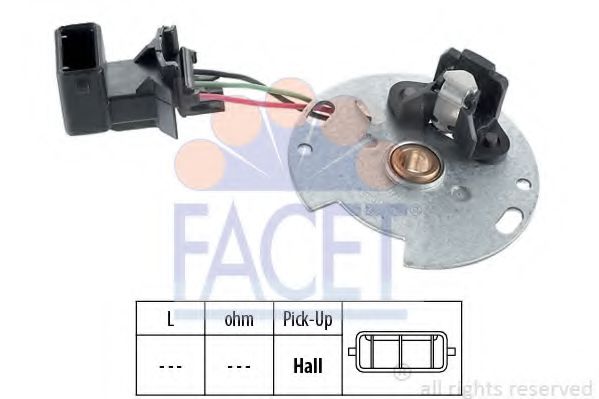 FACET 8.4982 Датчик, импульс зажигания Marelli для VOLKSWAGEN GOLF III (Фольксваген Гольф 3) FACET 8.4982 Датчик, импульс зажигания Marelli для VOLKSWAGEN GOLF III (Фольксваген Гольф 3)