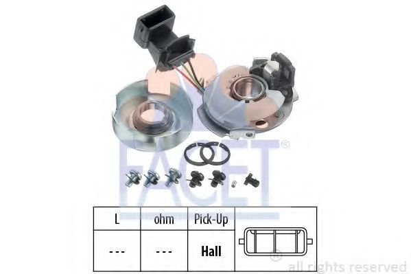 FACET 8.2731 Датчик, импульс зажигания JN для VOLKSWAGEN CORSAR (Фольксваген Cорсар) FACET 8.2731 Датчик, импульс зажигания JN для VOLKSWAGEN CORSAR (Фольксваген Cорсар)