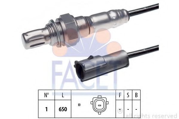 FACET 10.7046 Лямбда-зонд<br >170 A. 046 