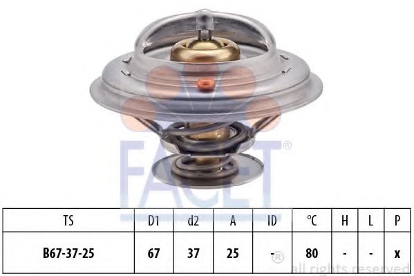 FACET 7.8259S Термостат, охлаждающая жидкость AAA для VOLKSWAGEN T4 MULTIVAN (Фольксваген Т4 мултиvан) FACET 7.8259S Термостат, охлаждающая жидкость AAA для VOLKSWAGEN T4 MULTIVAN (Фольксваген Т4 мултиvан)