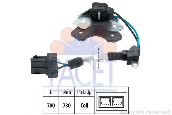 FACET 8.4961/1 Датчик, импульс зажигания Marelli для FIAT STRADA II (Фиат Страда 2) FACET 8.4961/1 Датчик, импульс зажигания Marelli для FIAT STRADA II (Фиат Страда 2)