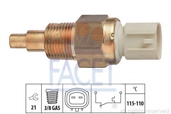 FACET 7.5228 Термовыключатель, вентилятор радиатора 4G63 (DOHC 16V) для MITSUBISHI CHALLENGER (Митсубиши/митсубиси Чаллэнгэр) FACET 7.5228 Термовыключатель, вентилятор радиатора 4G63 (DOHC 16V) для MITSUBISHI CHALLENGER (Митсубиши/митсубиси Чаллэнгэр)