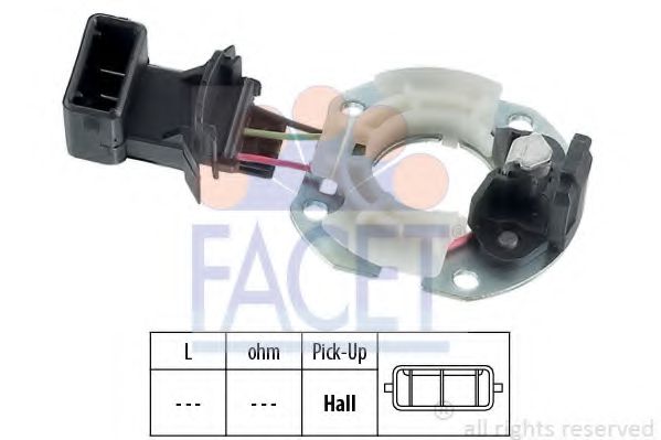 FACET 8.2723 Датчик, импульс зажигания Bosch для VOLKSWAGEN T4 MULTIVAN (Фольксваген Т4 мултиvан) FACET 8.2723 Датчик, импульс зажигания Bosch для VOLKSWAGEN T4 MULTIVAN (Фольксваген Т4 мултиvан)