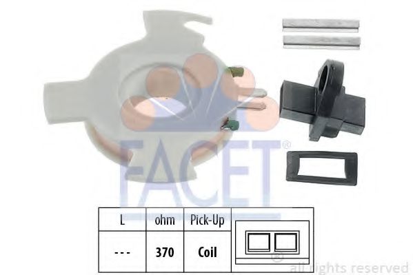 FACET 8.3619 Датчик, импульс зажигания Ducellier для PEUGEOT 205 II (Пежо 205 2) FACET 8.3619 Датчик, импульс зажигания Ducellier для PEUGEOT 205 II (Пежо 205 2)