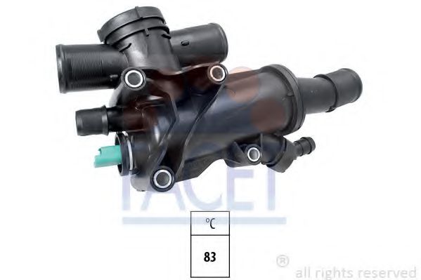 FACET 7.8748 Термостат, охлаждающая жидкость RHF (DW10BTED4) для PEUGEOT 407 (Пежо 407) FACET 7.8748 Термостат, охлаждающая жидкость RHF (DW10BTED4) для PEUGEOT 407 (Пежо 407)