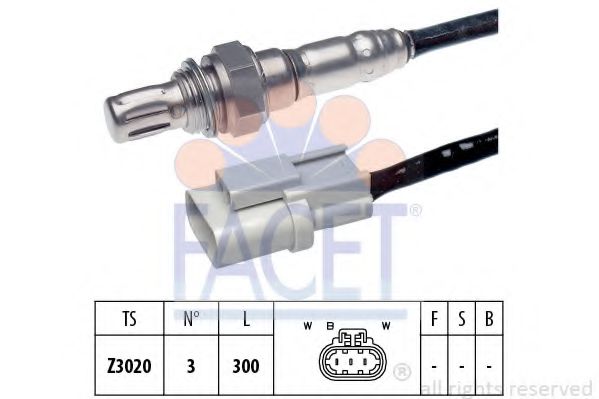 FACET 10.7396 Лямбда-зонд<br >SR20DE 