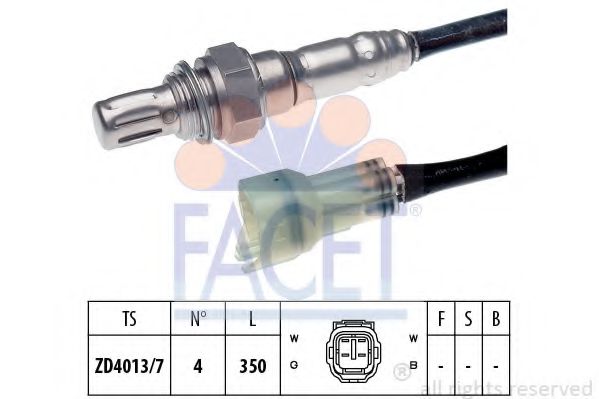 FACET 10.7488 Лямбда-зонд<br >H 20 A 